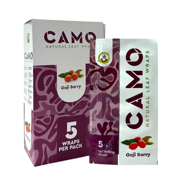 CAMO Natural Leaf Wrap 5pk / Goji Berry